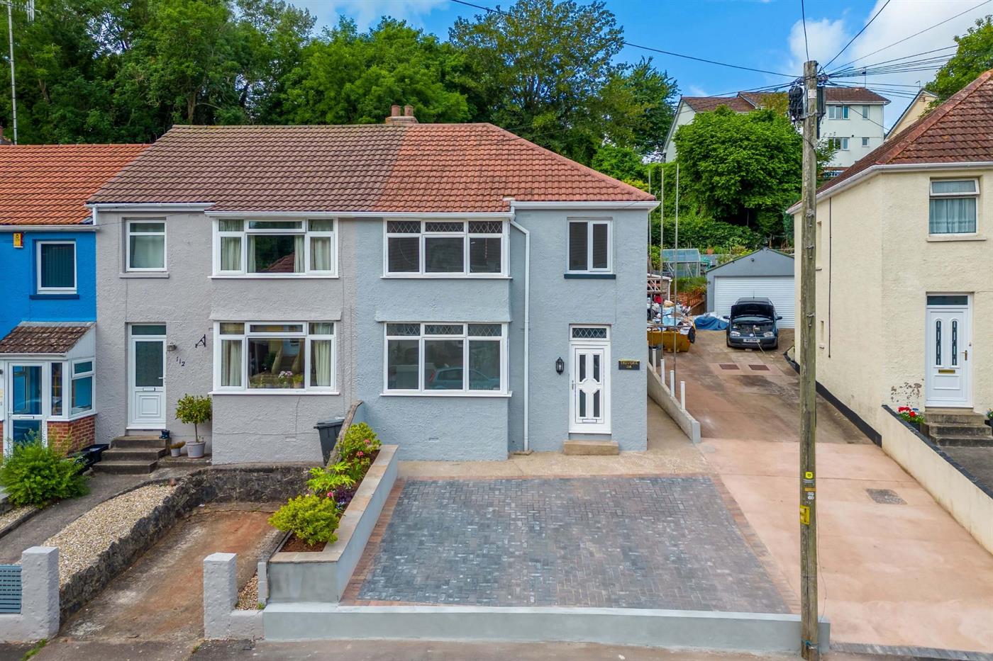 3 Bedroom End of Terrace House for Sale: Sherwell Valley Road, Chelston, Torquay, TQ2 6EX